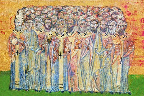 4 януари: Събор на св. 70 апостоли. Прпмчк Онуфрий Габровски. Преп. Теоктист игумен