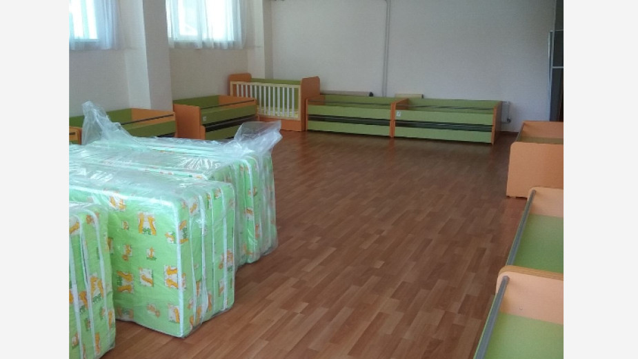 Община Сливен поднови цялата леглова база в детските ясли